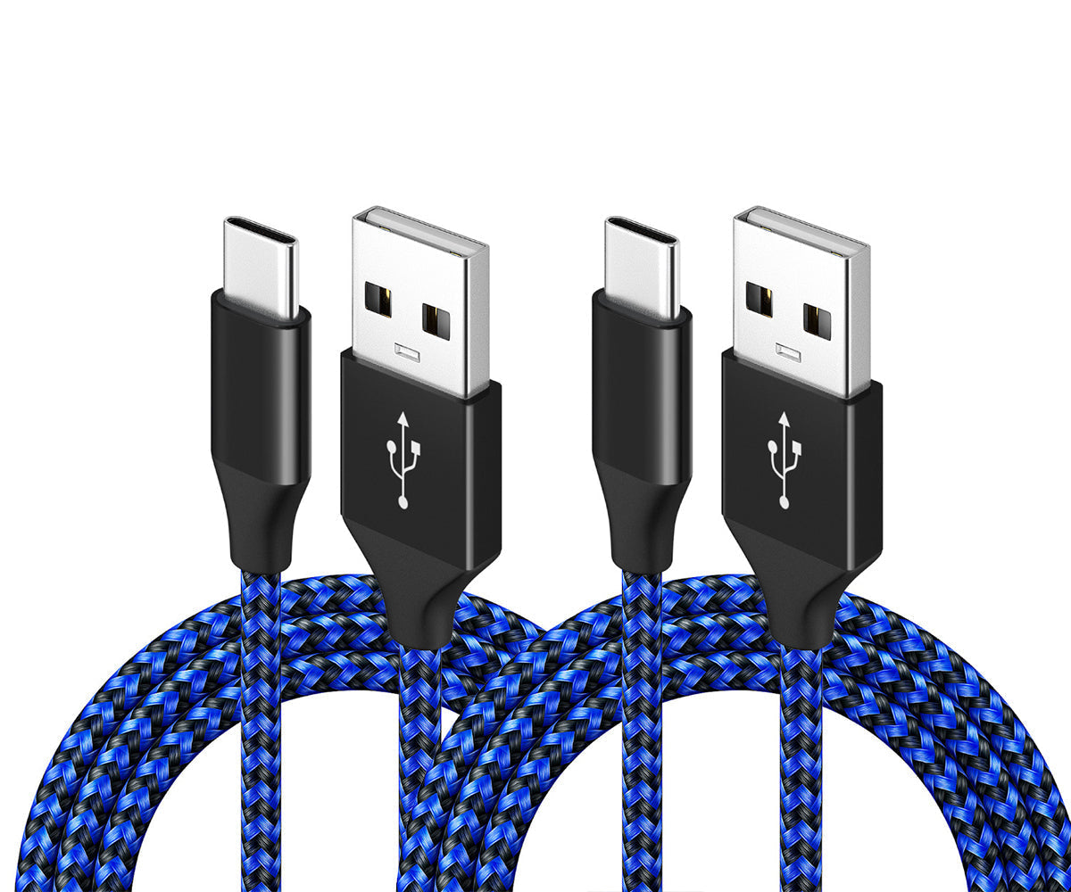 (2 Pack) 10ft Fast Charging and Data Transfer Cable - NAVOR