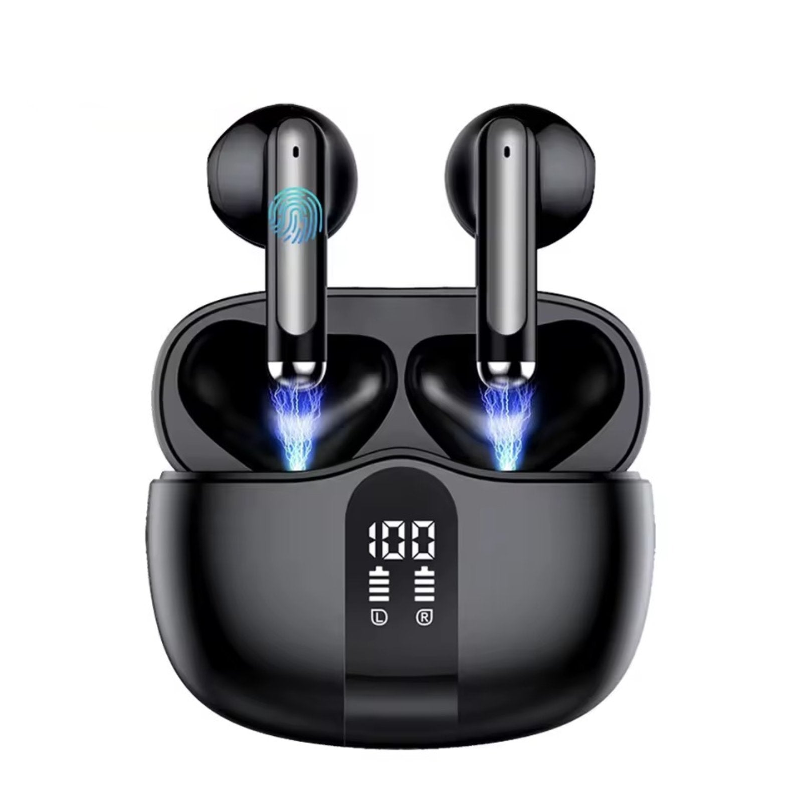 Bluetooth 5.3 Wireless Earbuds with Noise Cancelling, Touch Control, , In-Ear Headphones