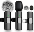 navor Wireless Lavalier Microphone for iPhone 15/16, Android USB-C