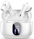 Bluetooth 5.3 Wireless Earbuds with Noise Cancelling, Touch Control, , In-Ear Headphones