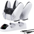 navor PS5 Controller Charger Station, Fast Charging Dual USB-C Dock for PlayStation 5