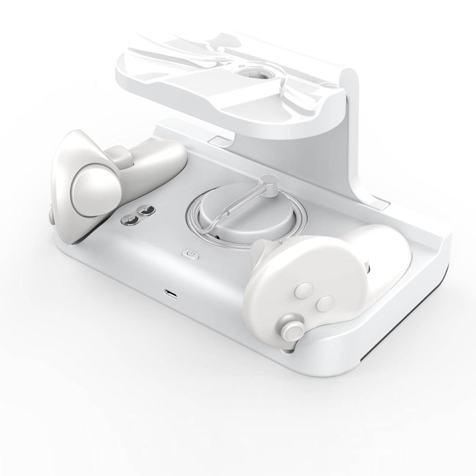 Navor Charging Dock or Oculus Meta Quest 3 VR Headset and Controllers [ White ]