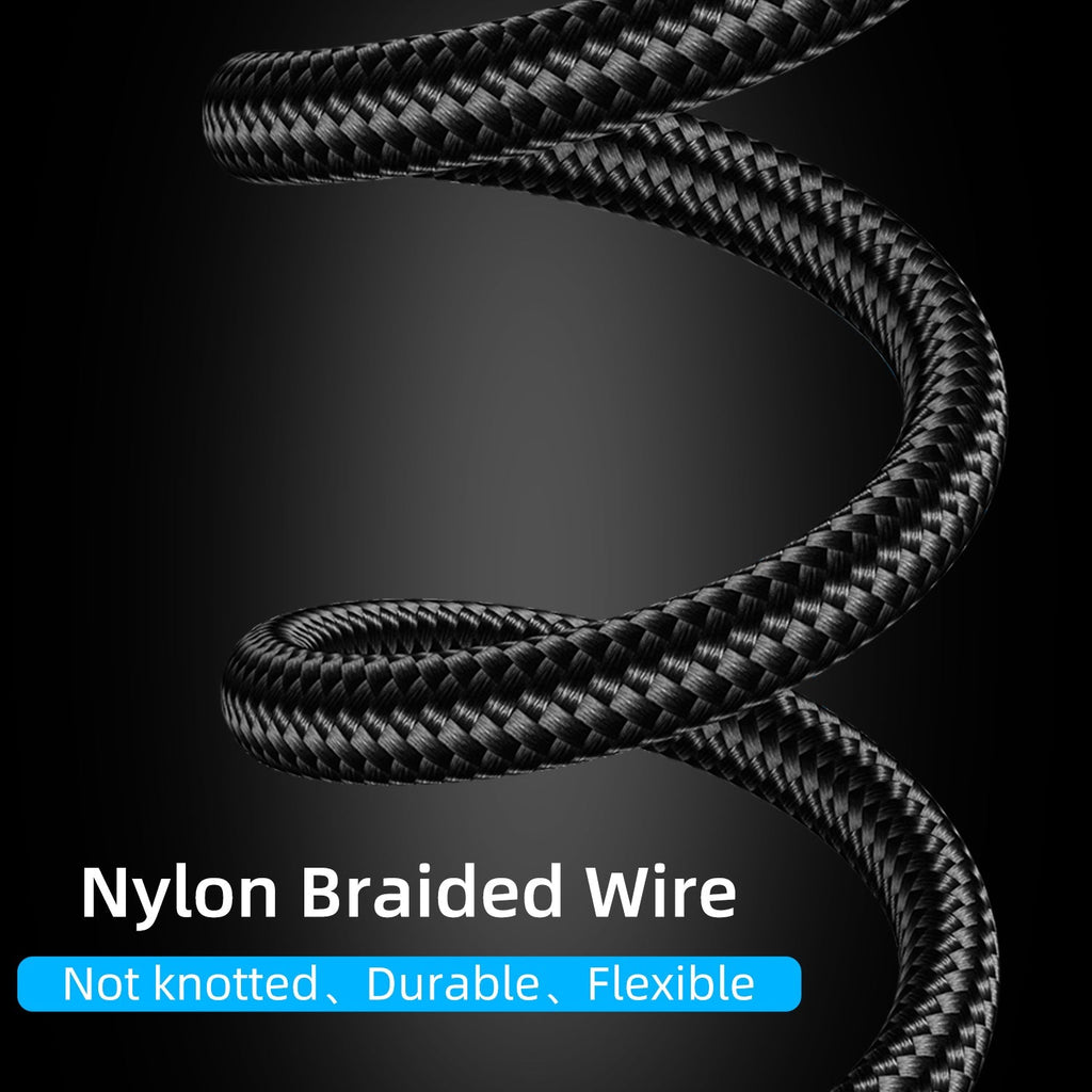 navor 100W USB-C to USB-C Charging Cable, Nylon Charging and Data Transfer Cord