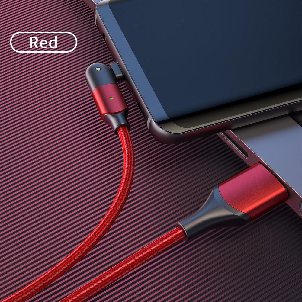 180 ° Rotating Head USB Type-C Charging Cable