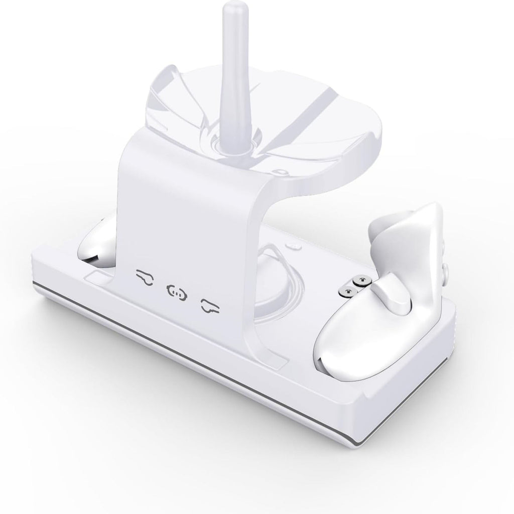 Navor Charging Dock or Oculus Meta Quest 3 VR Headset and Controllers [ White ]