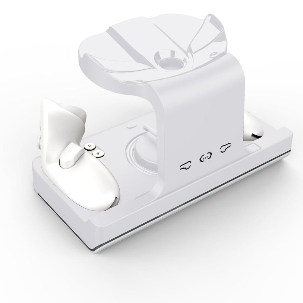 Navor Charging Dock or Oculus Meta Quest 3 VR Headset and Controllers [ White ]