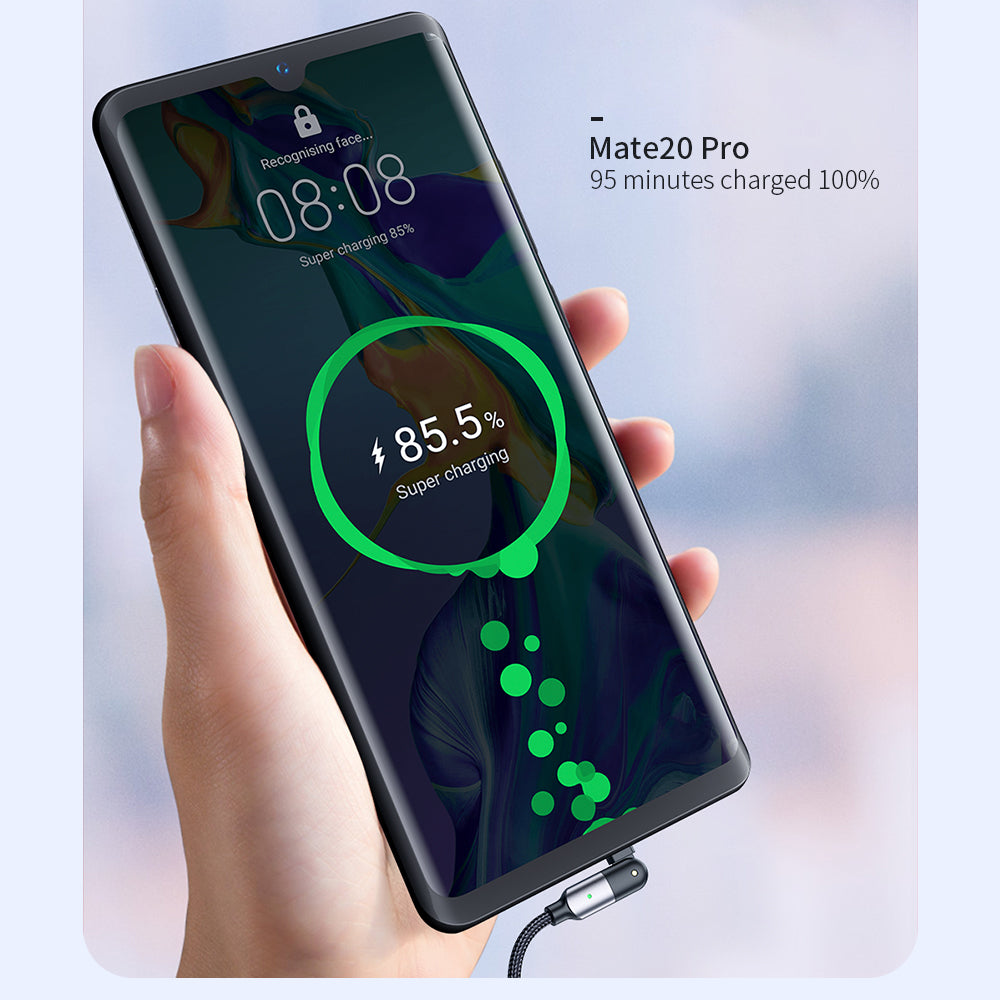 180 ° Rotating Head USB-C to USB-C Charging Cable